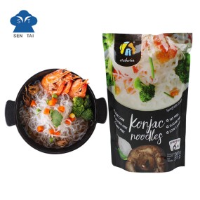 Cluten Free GMO Free Organic Glucomannan Shirataki Noodles Low Calorie Instant Konjac Noodles