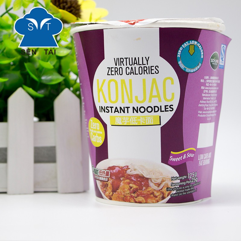 Konjac Noodles Keto Shirataki Noodles Packed in a Cup