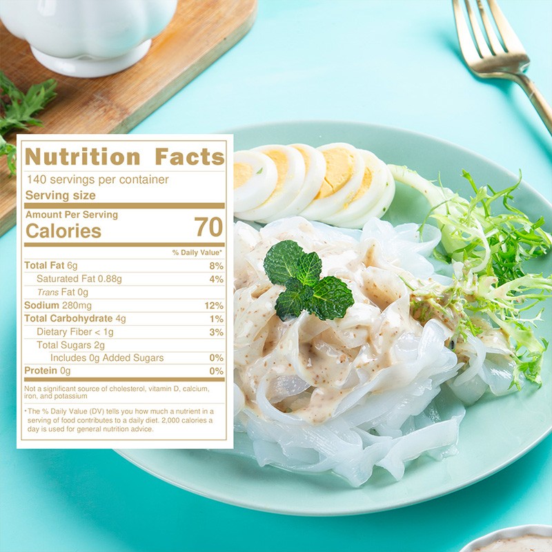 Low Carb Low Calorie Gluten Free Vegan Kosher Keto Paleo-Friendly Sesame Flavor Ready to Eat Salad