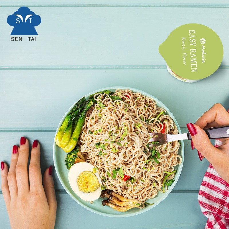 OEM Food Factory Spicy Kimchi Cup Instant Noodles Box/Bag Packaging Instant Korean Ramen Noodles