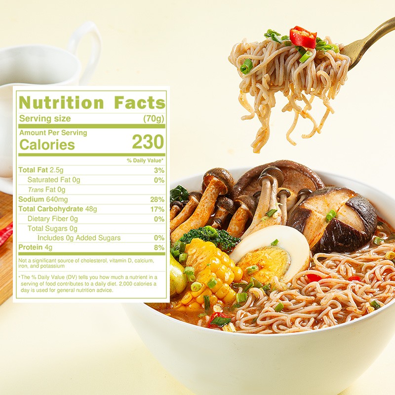 OEM Food Factory Spicy Kimchi Cup Instant Noodles Box/Bag Packaging Instant Korean Ramen Noodles