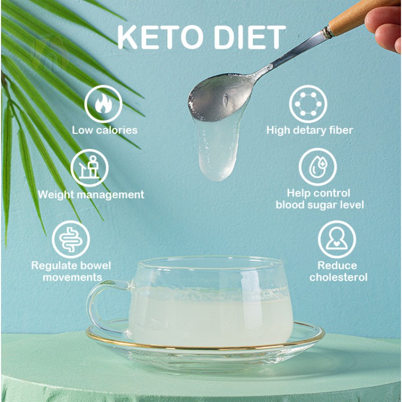 Organic Konjac Powder Konjac Gum Glucomannan Powder for Weight Lose Low Carb