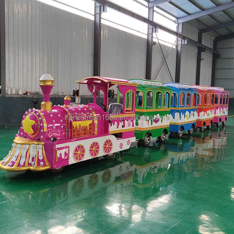 Amusement Train Factory - Ride on Tourist Train Electric Trackless Fun