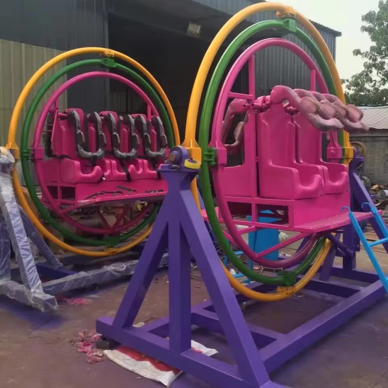 Gyroscope Ride Supplier - 3d Human Gyroscope Ride Mobile Space