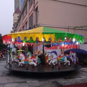 Fiberglass Carousel Manufacturer - Children Adults Indoor Fiberglass