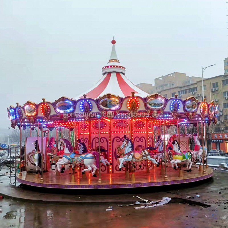 Carousel Factory - 24 Seats Merry-Go-Round Indoor Outdoor