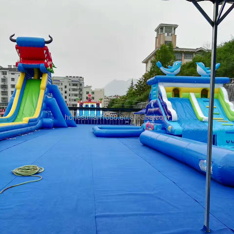 Water Park Equipment Factory - Indoor Inflatable Water Park Slides