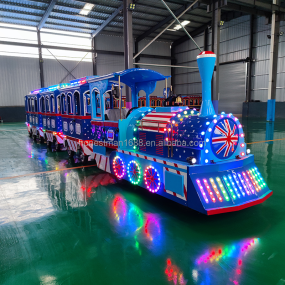 Amusement Train Factory - Electric Indoor Trackless Train Amusement Park