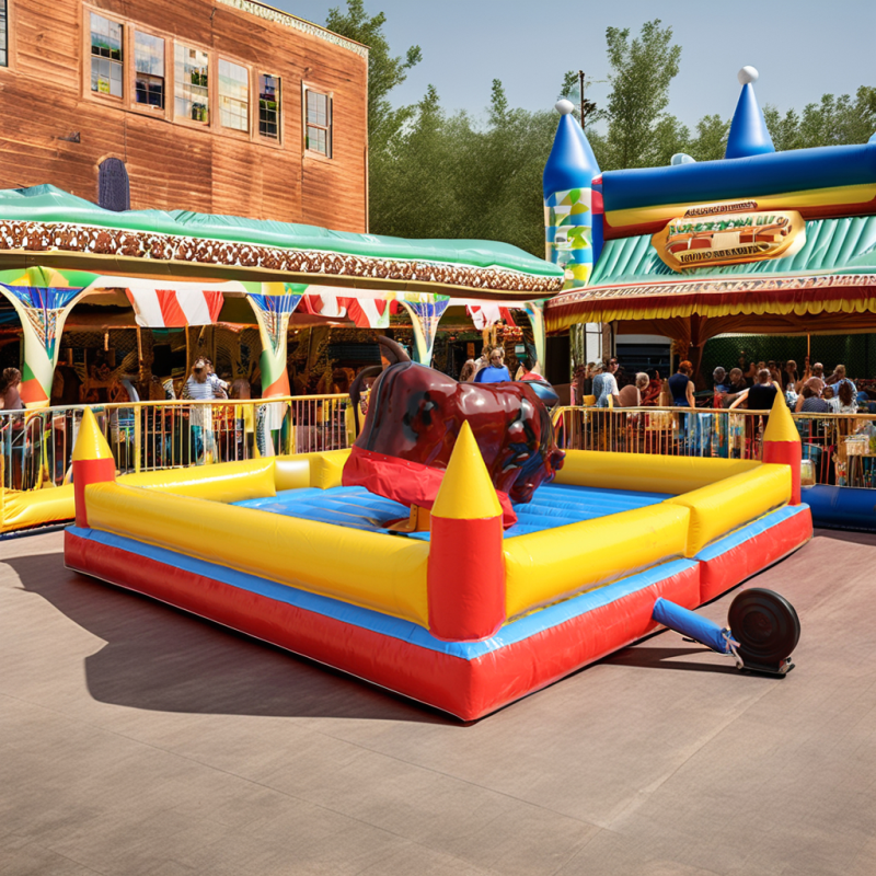 Mechanical Rodeo Factory - Spain China Kids Inflatable Mechanical