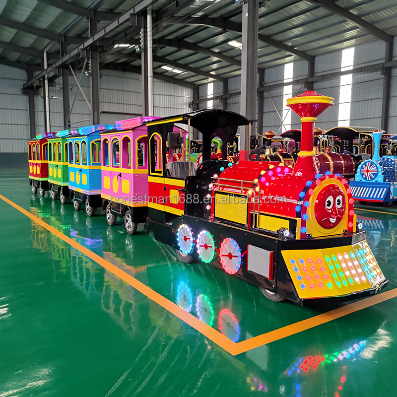 Trackless Train Manufacturer - Mall Electric Outdoor Trackless Fun Ride