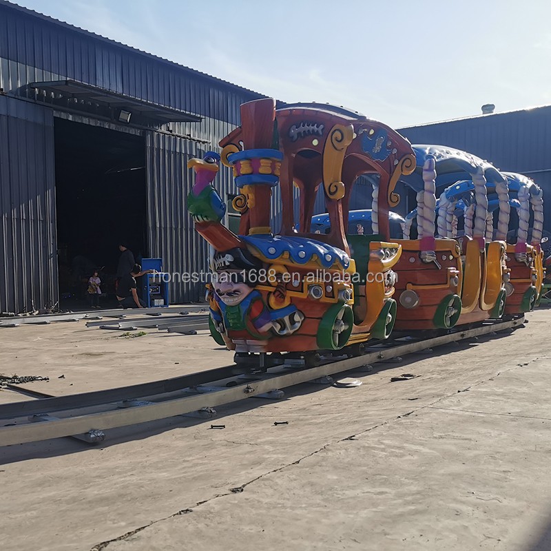 Pirate Ship Manufacturer - Outdoor Electric Pirate Ship Train Ride