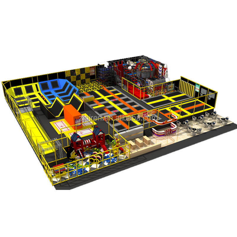 Indoor Trampoline Manufacturer - Hot Sale Amusement Grand Adventure Parks