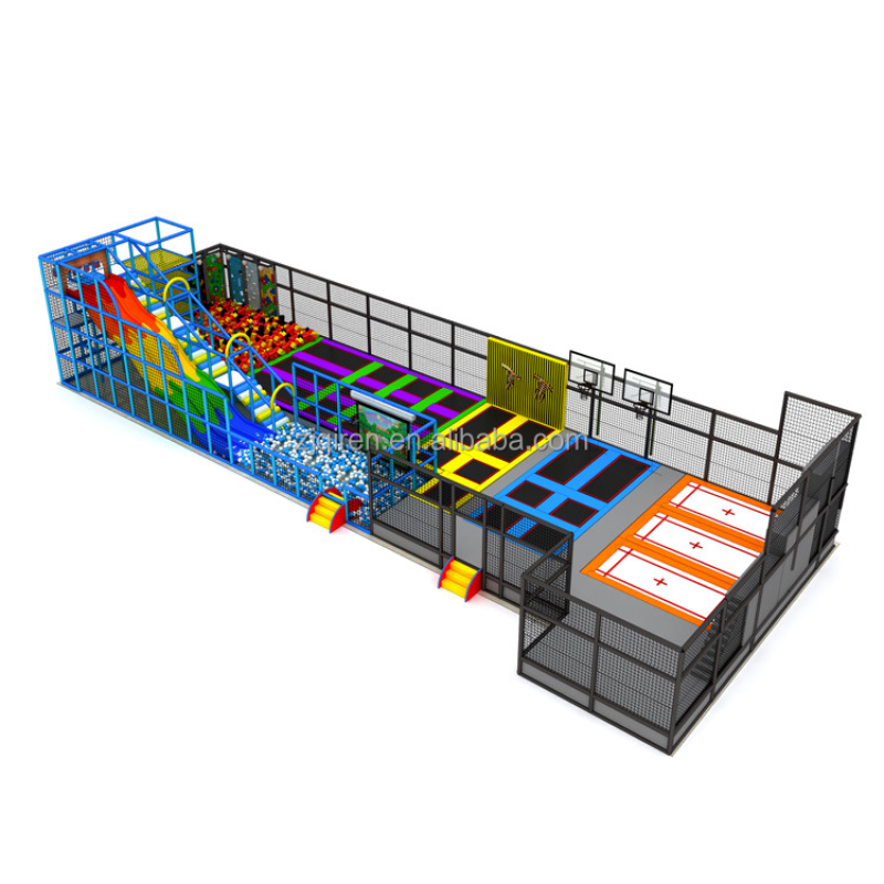 Trampoline Park Factory - Professional New Design Indoor Kids Playground