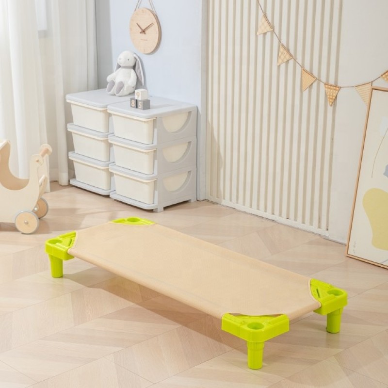 Children Bed Manufacturer - Top Cloth Kids Stackable Daycare Cot Set