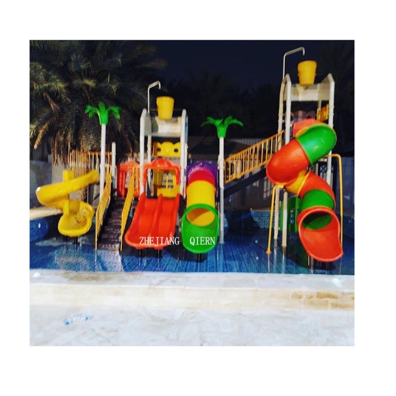 Water Park Toys Supplier - Plastic Outdoor Kids Slide Pool Fun