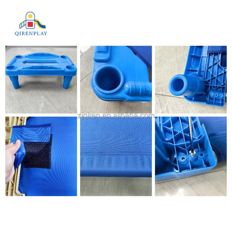 Stackable Cots Factory - Wholesale Blue Plastic Children Sleeping Cots