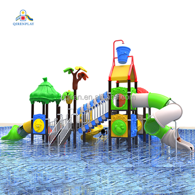 Water Park Slide Supplier - Commercial New Water Play Game Kids