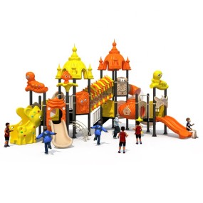 Playground Equipment Supplier - Multifunctional Plastic Swing Slide for Sale