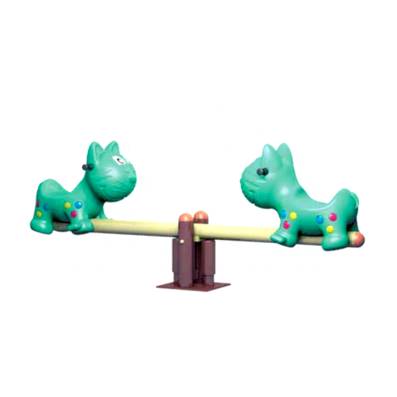 Seesaw Manufacturer - High Quality Cartoon Style Plastic Metal Animal