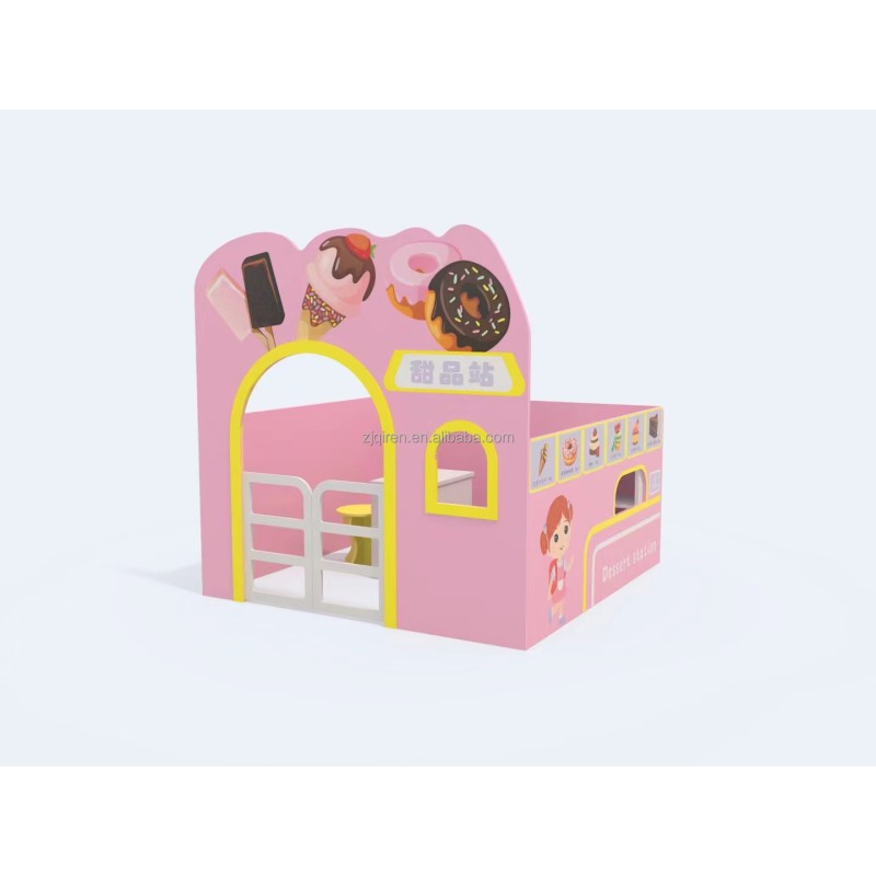 Role Play House Supplier - Safety Low Price Indoor Doll House Simulation