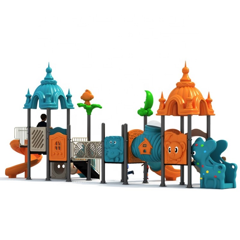 Playground Set Manufacturer - Galvanized Pipe Plastic Outdoor with Slide