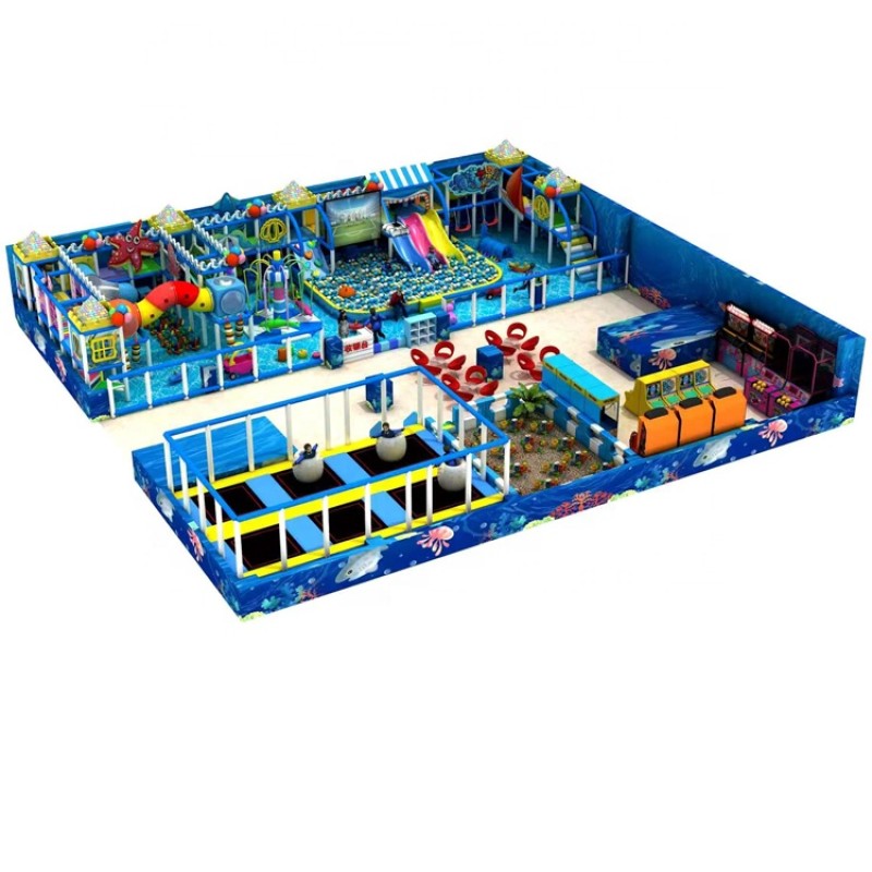 Soft Play Equipment Manufacturer - 2024 Commercial Indoor Playground for Kids
