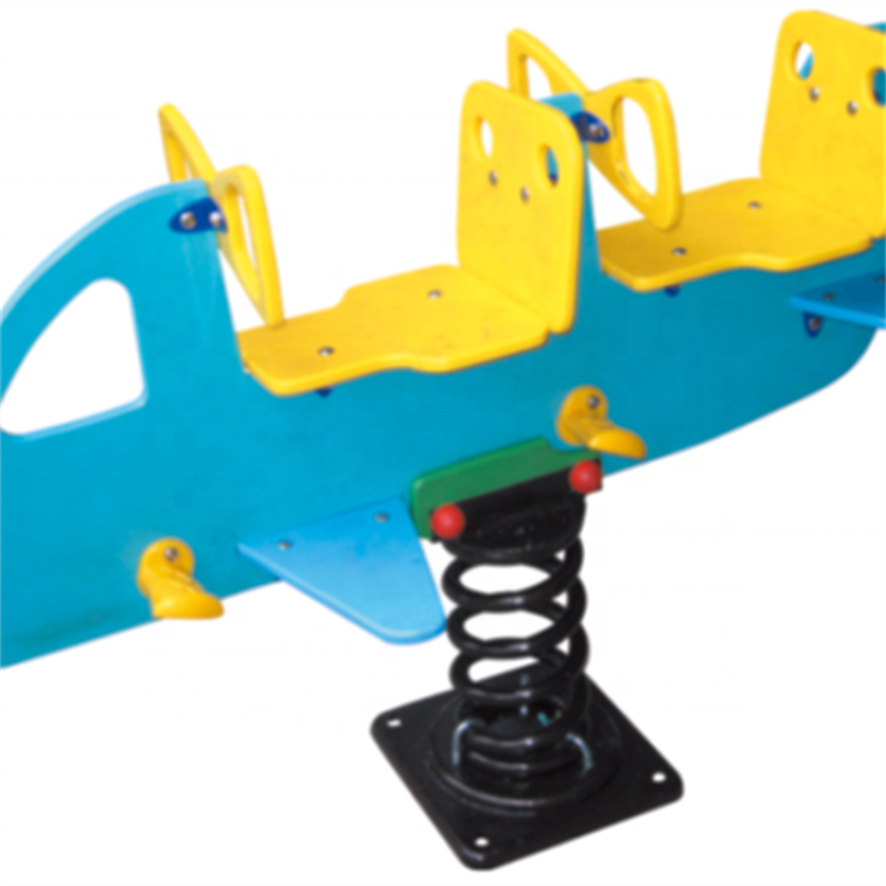 Spring Rocking Horse Manufacturer - High Quality Amusement Park Plastic Rider