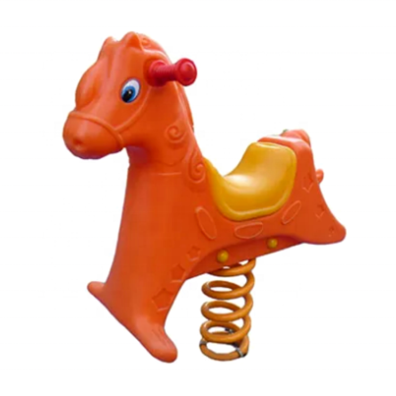 Ride on Toy Supplier - High Quality Cartoon Plastic Spring Rocking Horse