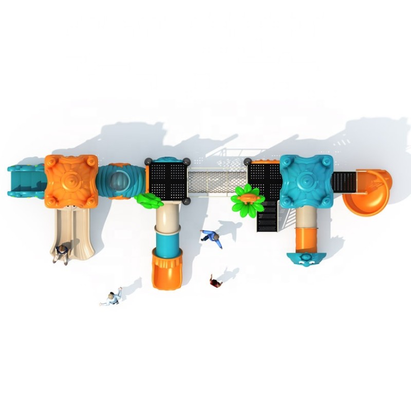 Playground Set Manufacturer - Galvanized Pipe Plastic Outdoor with Slide