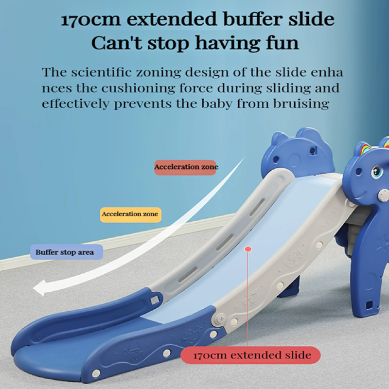 Plastic Slide Factory - Hot Sale Kindergarten Kids Cartoon Color