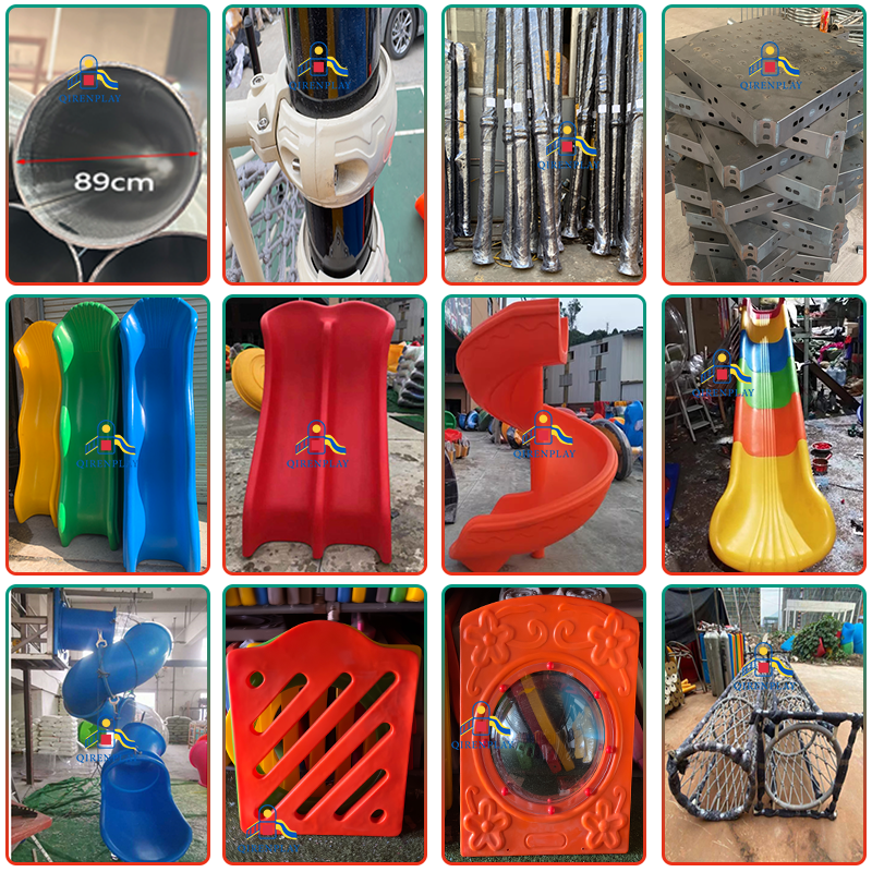 Playground Equipment Supplier - Custom Kids Slide Outdoor Commercial Park
