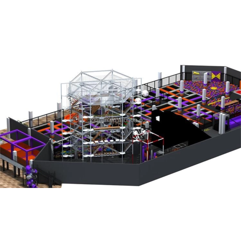 Rope Course Equipment Factory - Indoor High Adventure Climbing Game
