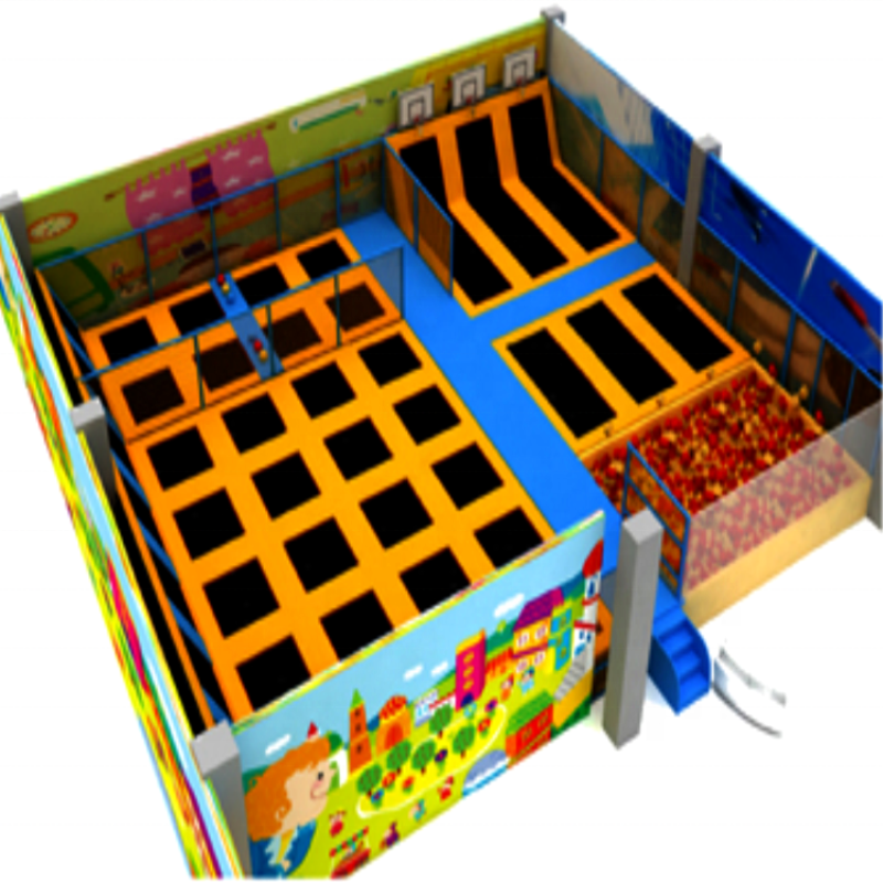 Bungee Jumping Equipment Factory - Customized Safe Commercial Trampoline Parks