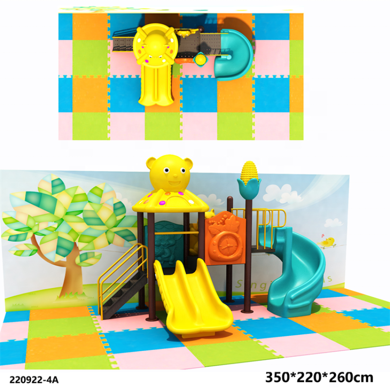 Playground Slide Supplier - Custom Popular Amusement Park Outdoor Design