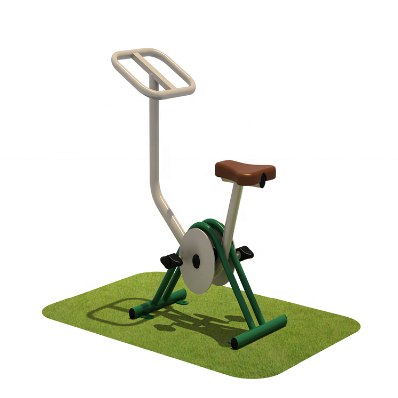 Outdoor Fitness Equipment Supplier - Unique Bicycle Style for Public Park