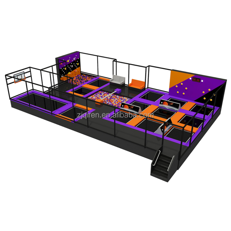 Trampoline Park Equipment Supplier - Best Selling Ninja Warrior Basketball