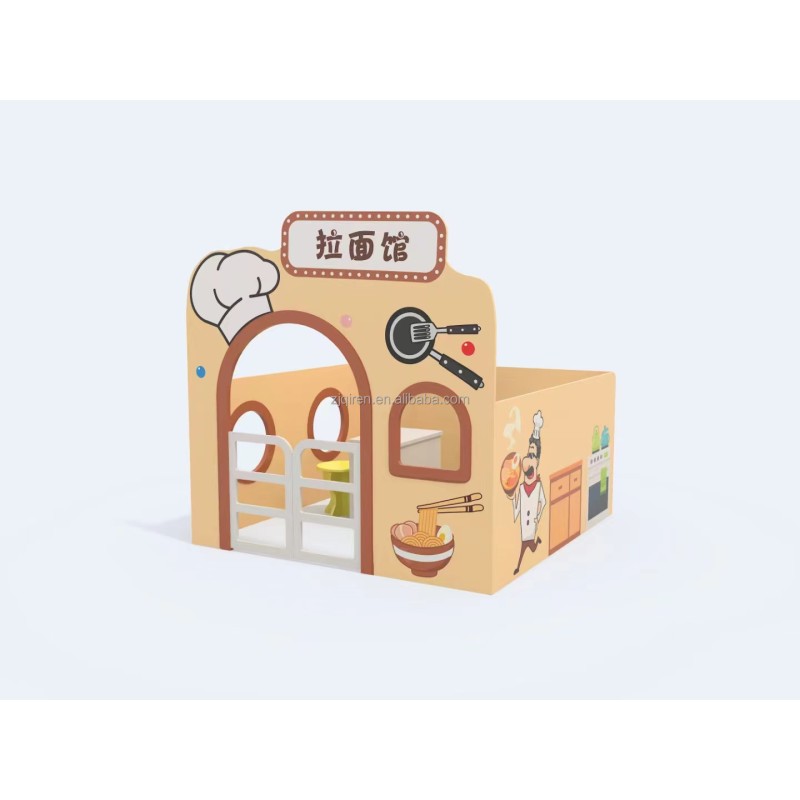 Role Play House Supplier - Safety Low Price Indoor Doll House Simulation