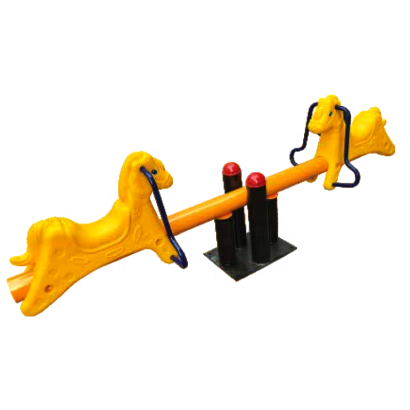 Seesaw Manufacturer - High Quality Cartoon Style Plastic Metal Animal