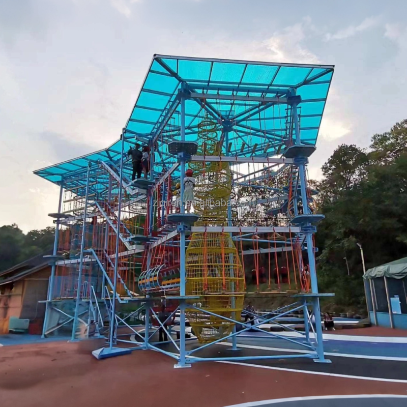 Rope Course Manufacturer - New Style Adventure Games Customized Playground