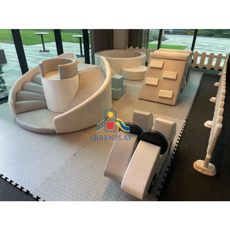 Playground Equipment Manufacturer - Outdoor White Naughty Castle for Parties