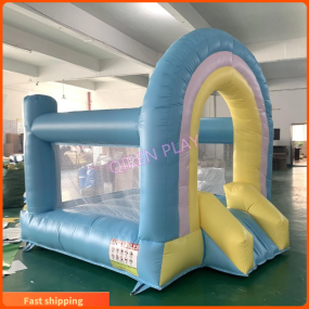 Wedding Bouncy Castle Supplier - Macaroon Jumper Bodyguard Castle Bouncing