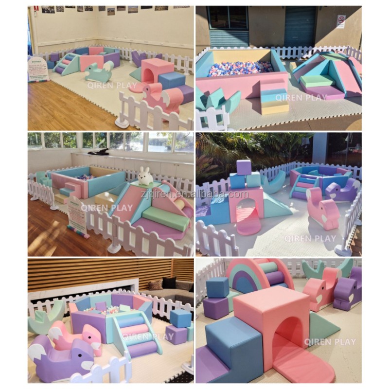 Soft Play Set Factory - Customized Safe Colorful Indoor Playground