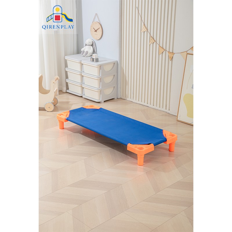 Kindergarten Bed Factory - Colorful Stackable Naptime Cot Toddler Bed