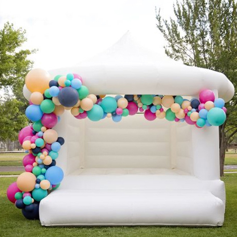 Bounce House Supplier - High Quality Commercial White Wedding Jumper