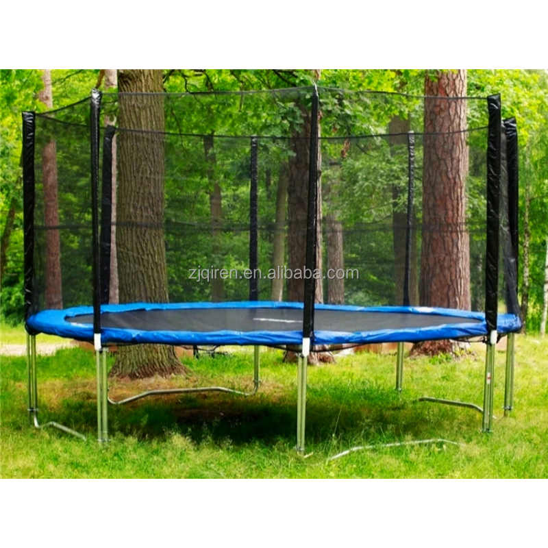 Fitness Trampoline Manufacturer - 8FT Elastic Bed Steel Frame PP Material