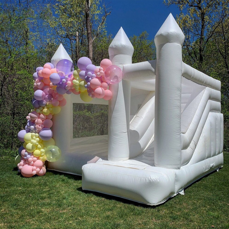 Bounce House Supplier - High Quality Commercial White Wedding Jumper