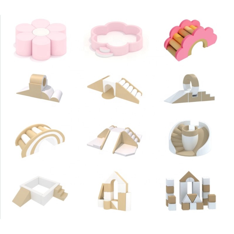 Soft Play Set Factory - Preschool Gym Foam Toys Climbers for Kids