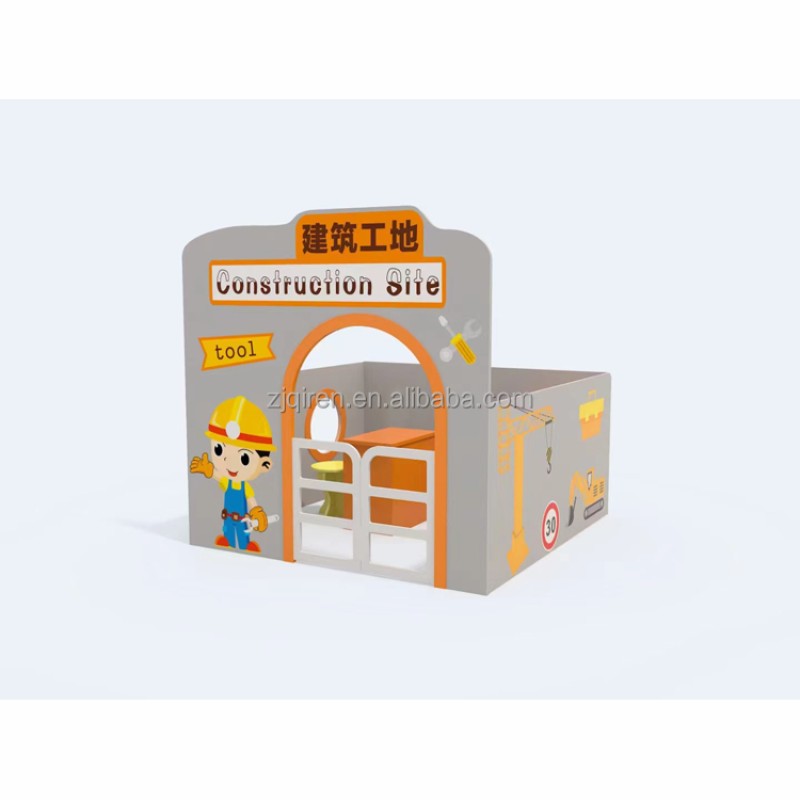Role Play House Supplier - Safety Low Price Indoor Doll House Simulation
