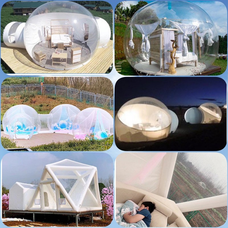 Bubble Tent Supplier - Clear Inflatable Crystal Dome Balloons House