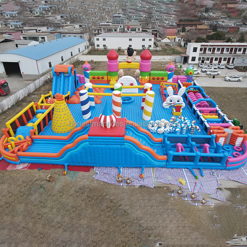 Inflatable Castle Factory - PVC Large Blower Outdoor Children Bounce